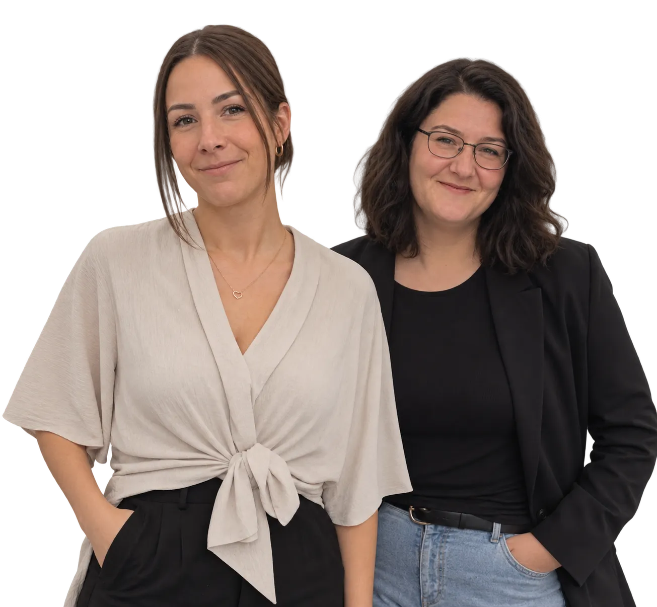 Laura Becker und Nina Hoffmann – Ihre Ansprechpartnerinnen bei ALSIKO