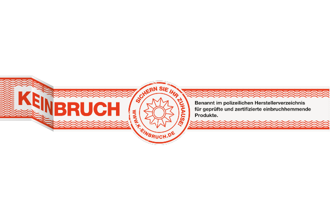 K-EINBRUCH Prüfsiegel
